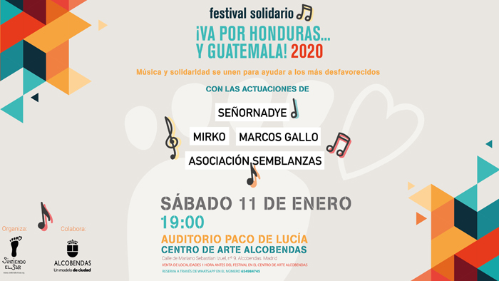 Festival "Va por Honduras y Guatemala 2020"